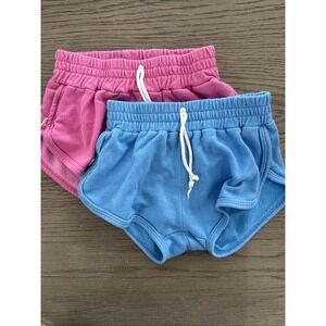 Lot Of 2 Childhoods Track Shorts 6/7 Super Cute Bright Colors!